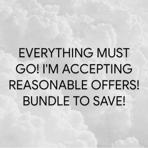 ✨ EVERYTHING MUST GO ✨